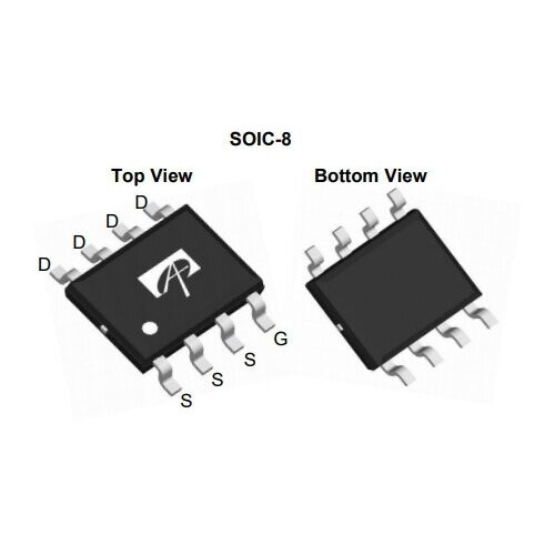 Микросхема AO4435 P-Channel MOSFET 30V 10.5A SO-8