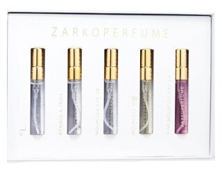 Парфюмерная вода Zarkoperfume Set 5 x 5 мл. (e L, Menage a Trois, MOLeCULE 234.38, MOLeCULE 8, PINK MOLeCULE 090.09)