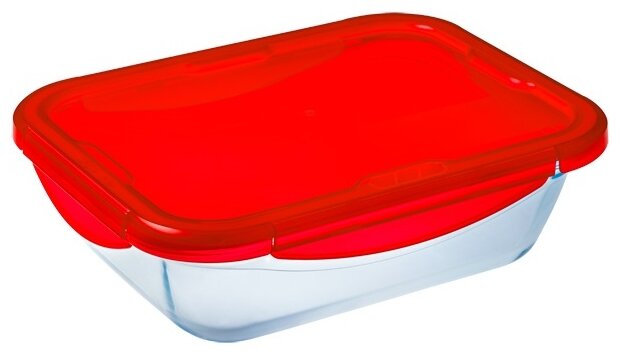 Форма для запекания с крышкой 30х23см 3.3л прямоугольная Pyrex Cook&Take 283PG00R