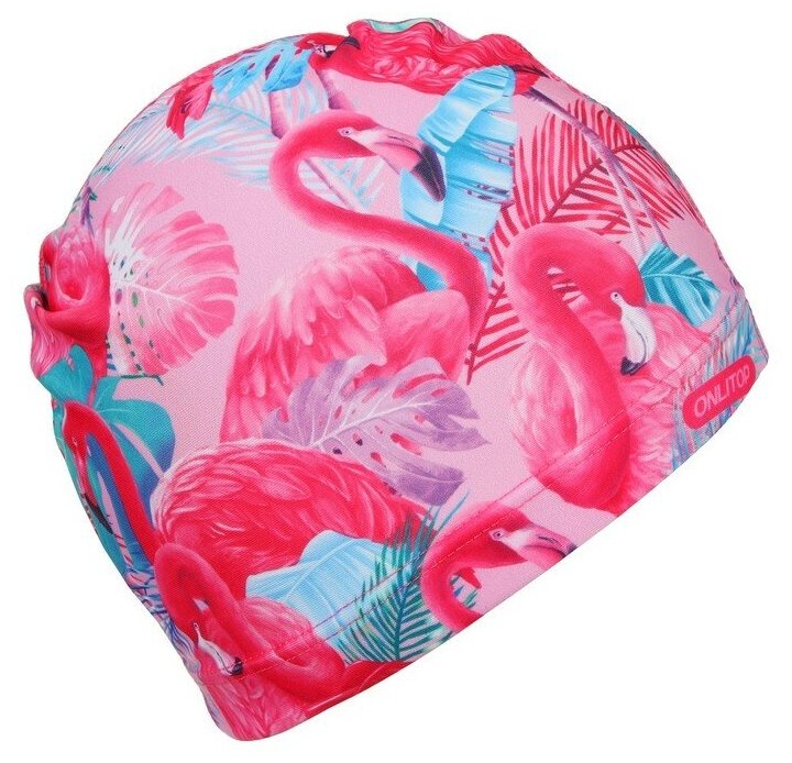 Шапочка для плавания "Фламинго", женская 5089109