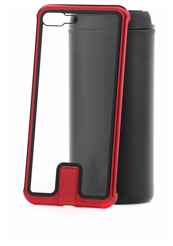 Чехол для iPhone 7 Plus Kruche Push-pull Frameless Red