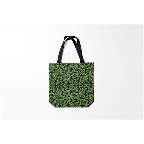 фото Сумка-шоппер / 40х40 см / тренды / милитари камуфляж burnettie