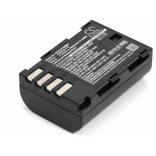 Аккумулятор для Panasonic DMW-BLF19, DMW-BLF19E (1600mAh) штатив panasonic dmw shgr1e для gh5s gh5 g9 g90 g80