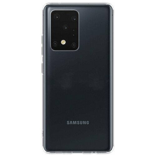 фото Чехол deppa gel case basic для samsung galaxy s20 ultra, прозрачный