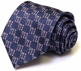 Оригинальный молодежный галстук в клеточку Moschino 33471