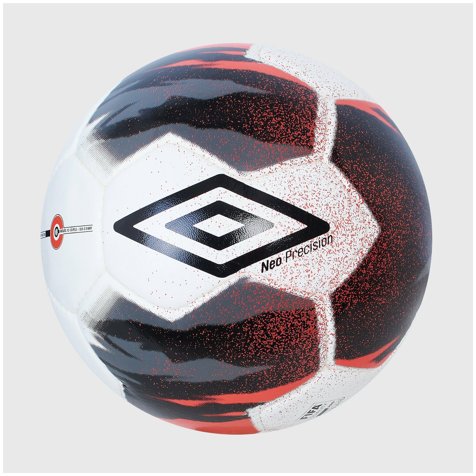 Футбольный мяч Umbro Neo Precision 21092U-CRD, р-р 5, Белый