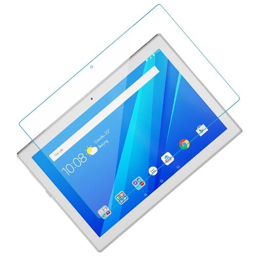 Защитное противоударное стекло MyPads для планшета Lenovo Tab M10 TB-X605F/M с олеофобным покрытием чехол задняя панель накладка бампер mypads реальный пацан для lenovo tab m10 tb x605f m противоударный