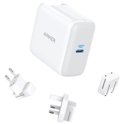 Сетевое зарядное устройство Anker PowerPort III 65W B2C UN Three Plug Version White (A2713021)