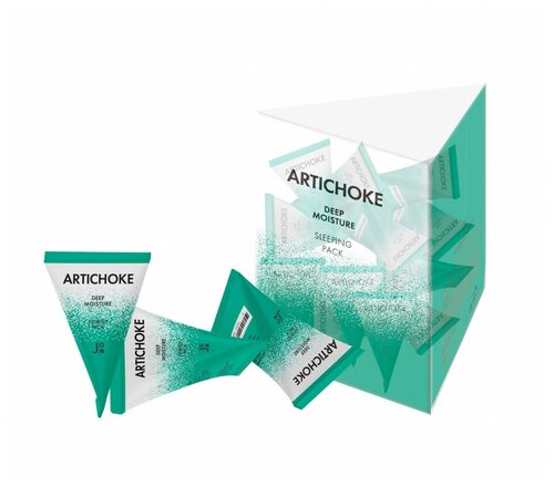 J: ON Маска для лица артишок Artichoke Sleeping Pack, 20 шт * 5гр