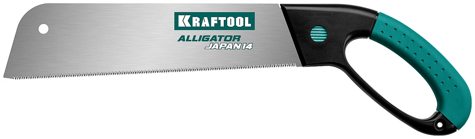 Kraftool Ножовка по дереву (пила) "Alligator JAPAN 14" 300 мм x 06 мм 14 TPI (18 мм) KRAFTOOL