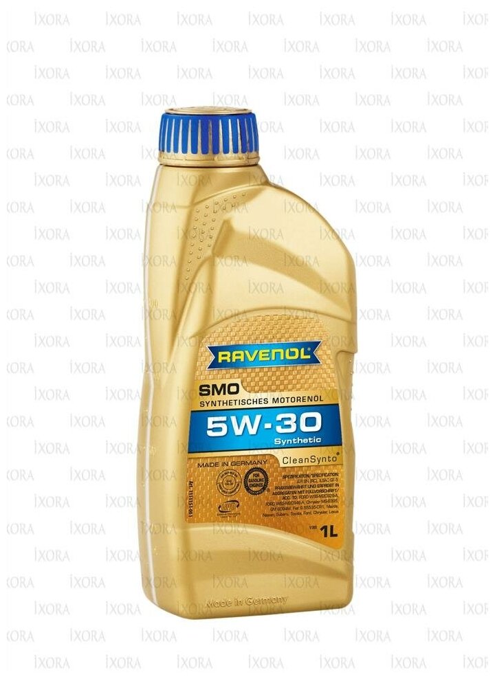 Синтетическое моторное масло RAVENOL SMO SAE 5W-30