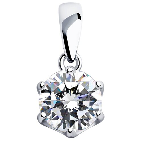 фото Sokolov подвеска из серебра с фианитом 94031486