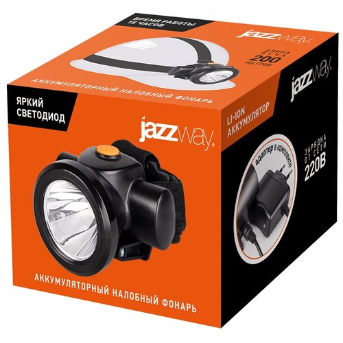 фото Фонарь jazzway accuh8-l3w