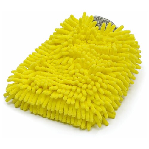 фото Варежка с косичками шиншила для мойки adolf bucher chenille microfiber wash mitt