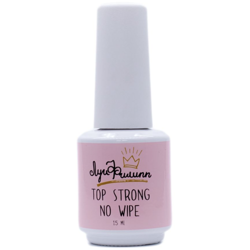 Луи Филипп Верхнее покрытие Top Strong no wipe, прозрачный, 15 мл луи филипп top coat no wipe