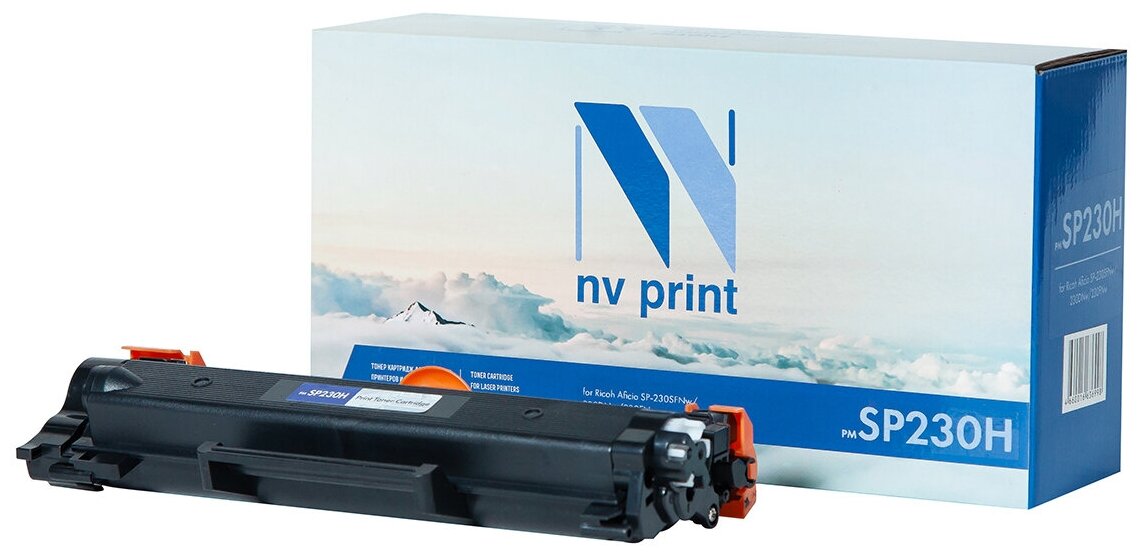 Лазерный картридж NV Print NV-SP230H для для Ricoh Aficio SP-230SFNw, 230DNw, 230FNw (совместимый, чёрный, 3000 стр.)