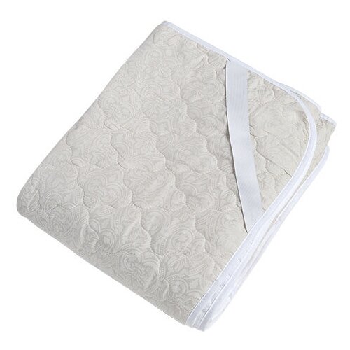 Наматрасник Стандарт белый синтепон 100 гр верх бязь 100 хлопок Размер 140 х 200 1790₽