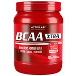 Аминокислоты Activlab BCAA Xtra + Glutamine, порошок 500г (Апельсин)/ БЦАА и L-Глютамин/ Спорт питание для похудения и набора массы/ Для кожи и волос - изображение