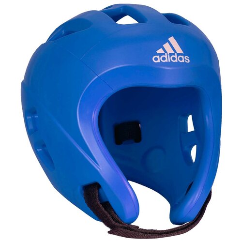 фото Шлем для единоборств kick boxing headguard синий (размер s) adidas