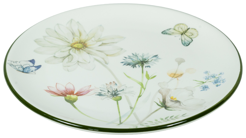 Набор тарелок 2 шт. 22 см Полевые цветы