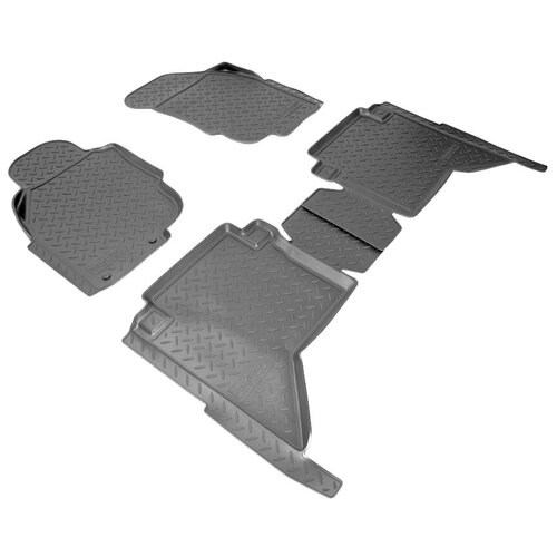 фото Коврики салона (полиуретан) toyota hilux (n2) (2008-2011), npl-po-88-18 norplast