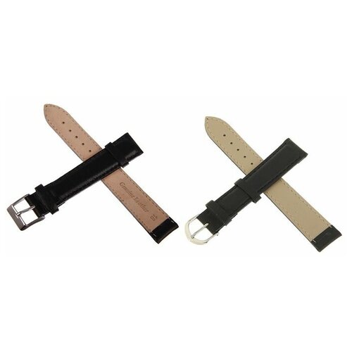 фото Ремешок для часов, мужской, 18 мм, натуральная кожа, микс straps