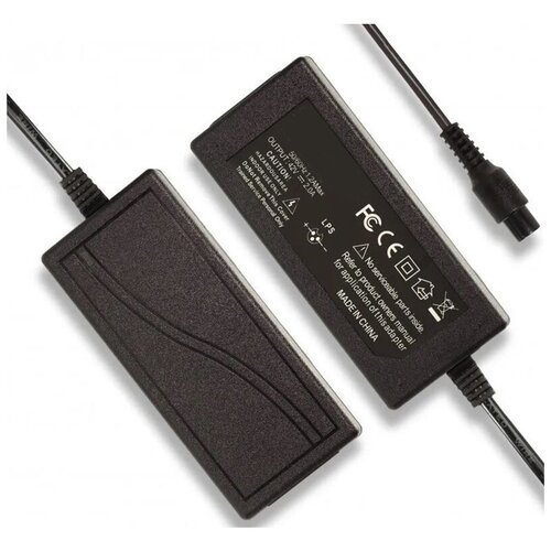 фото Блок питания (зарядка) для гироскутера 42v/2a (9mm) oem