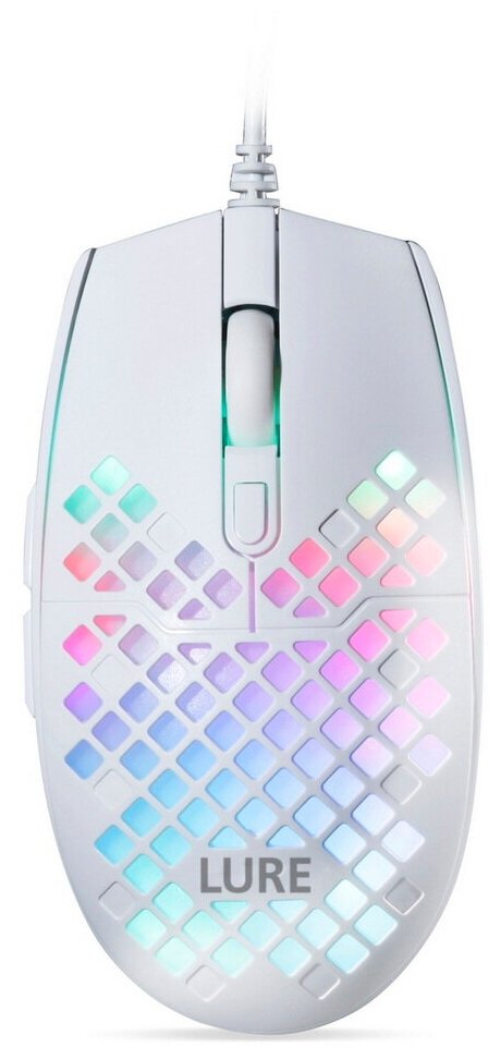 Мышь игровая проводная Smartbuy Lure белая SBM-739G-W