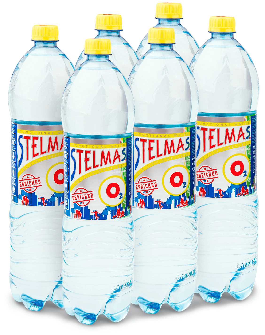 Вода питьевая Stelmas O2 негазированная ПЭТ