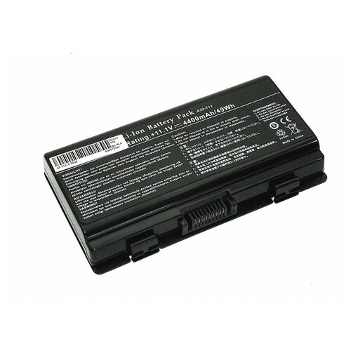 Аккумулятор (Батарея) для ноутбука Asus X51R (A32-X51) 11.1V 5200mAh REPLACEMENT аккумулятор для ноутбука asus x51r 5200mah 11 1v