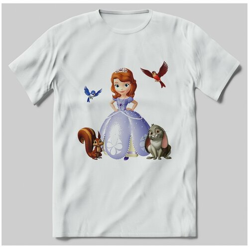 фото Футболка с принтом принцесса софия brut-shop