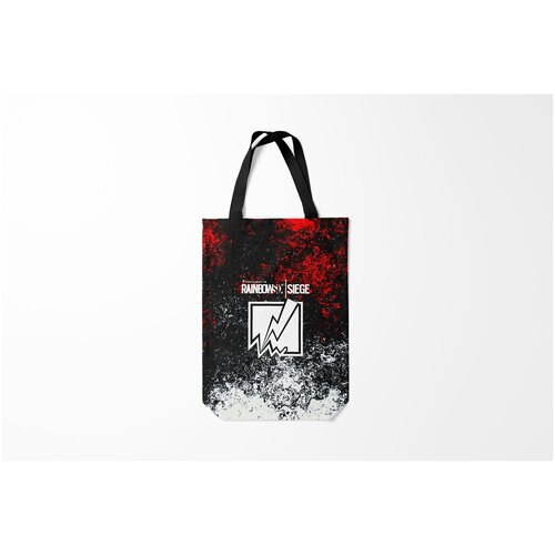 фото Сумка-шоппер / 31х42 см / геймерам / rainbow six siege burnettie