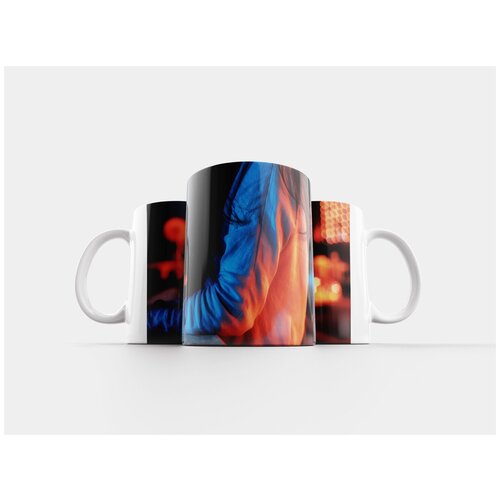 фото Кружка "синий, лестница, свет и тень" 320 мл lotsprints