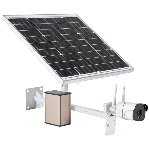 Комплект 3G/4G камеры на солнечных батареях Link Solar NC210G-60W-40AH - камера на солнечной батарее, камера на солнечных батареях конструкторы bradex на солнечных батареях 6 в 1 solar motion