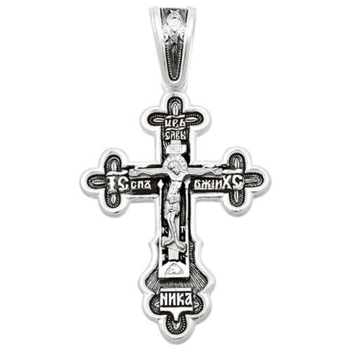 фото Подвеска елизавета, серебро, 925 проба, чернение diamant online