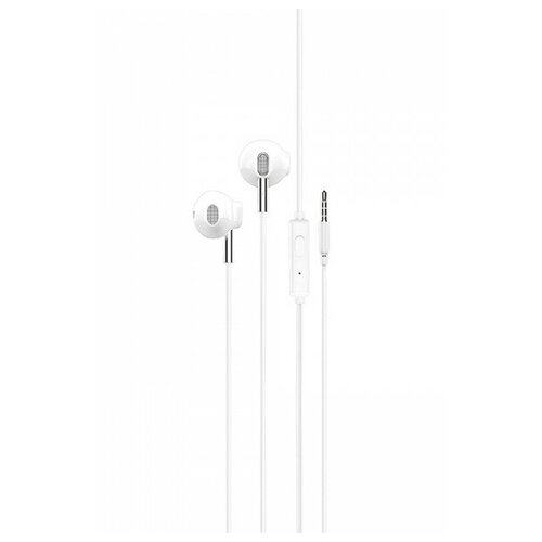 Наушники внутриканальные Exployd EX-HP-971 Classic микрофон кнопка ответа кабель 12м цвет белый 54100₽