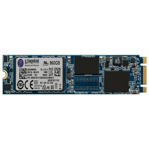 фото Диск ssd kingston 960gb suv500m8, sm2280 m.2 sata, sata-iii, r/w -520/320 mb/s, tlc 3d nand