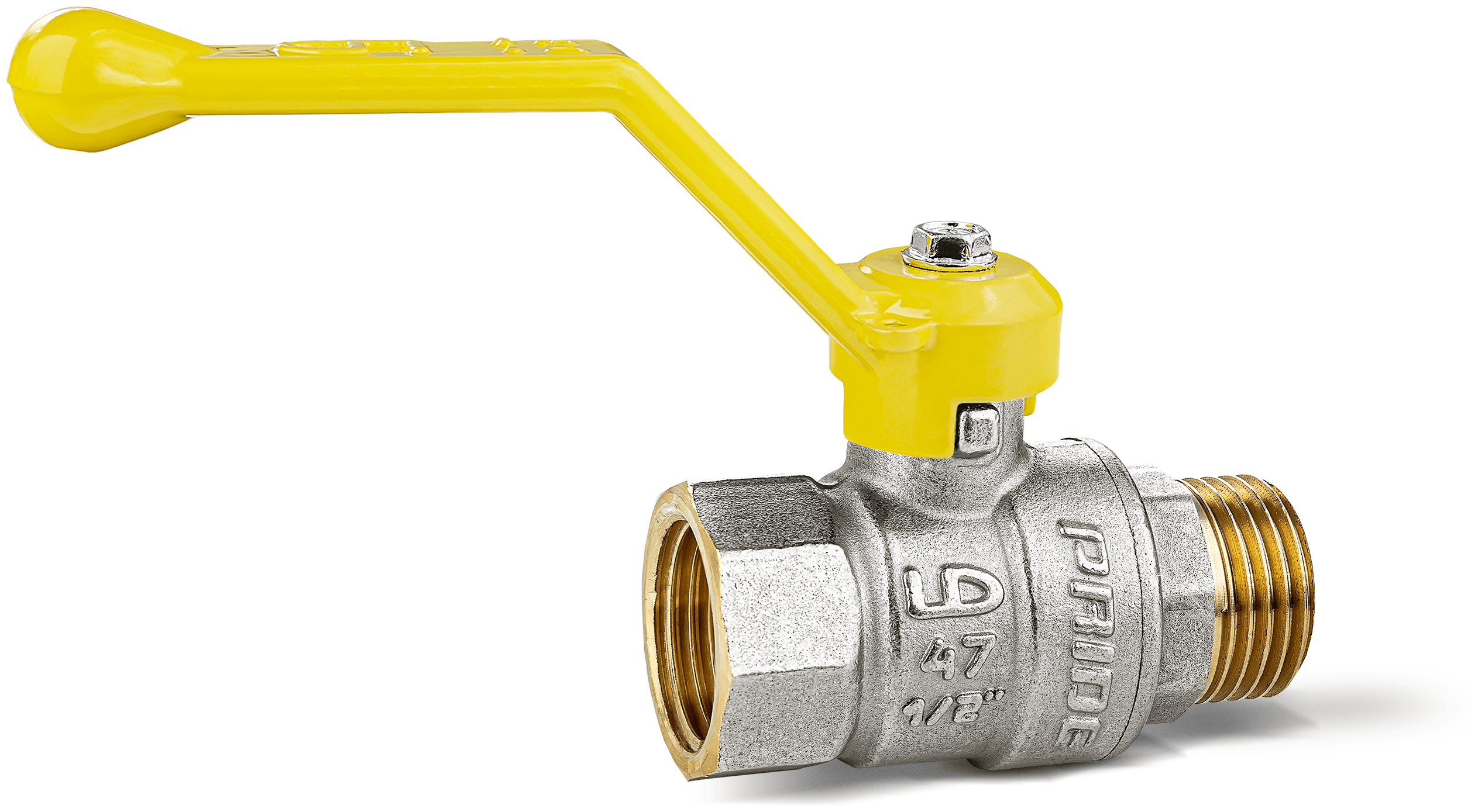 фото Кран газ шаровой 1/2' вн/нар рукоятка LD PRIDE
