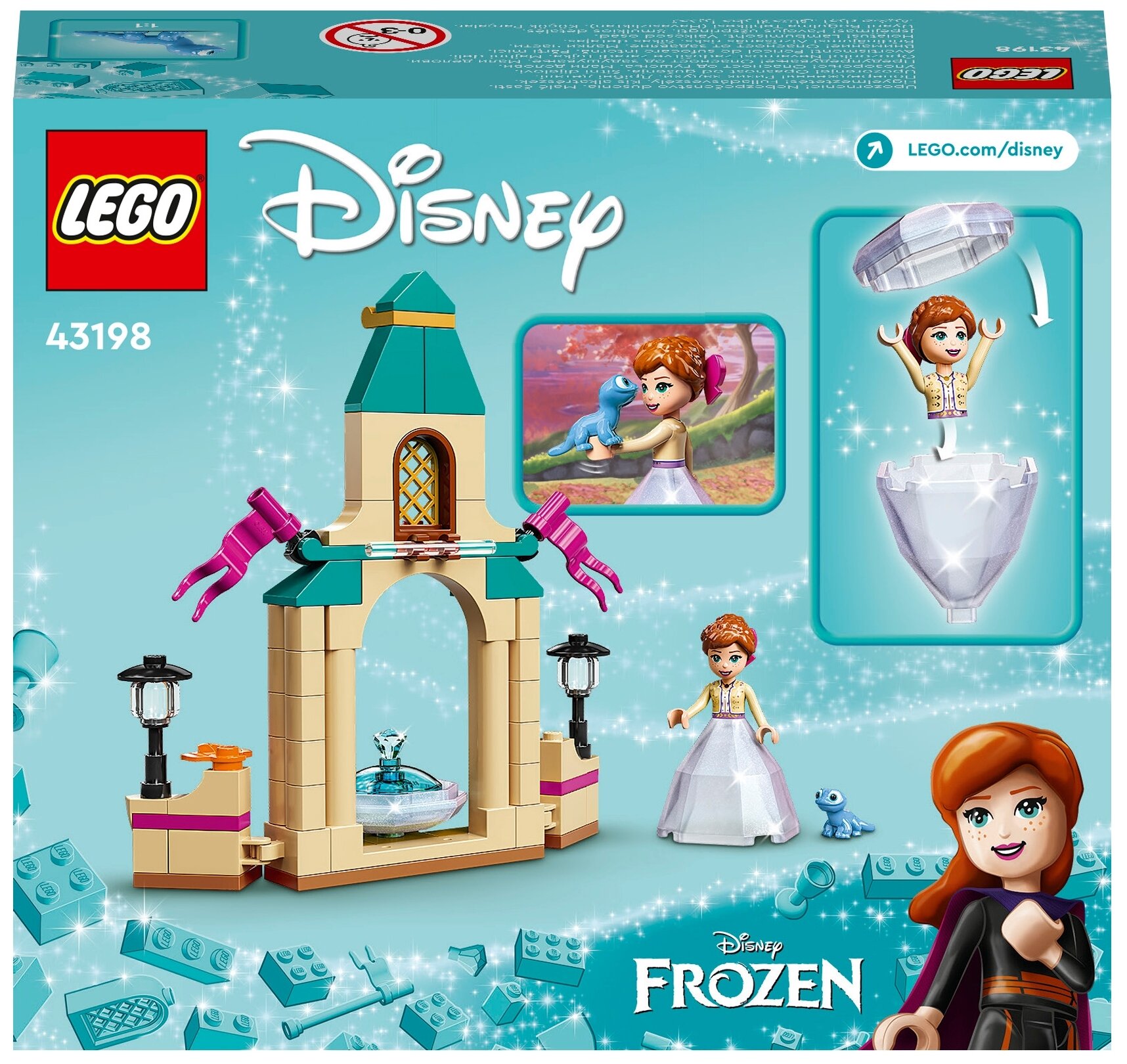 Конструктор Lego ® Disney™ 43198 Двор замка Анны