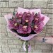 Букет из 7 розовых орхидей / Радуга Букет
