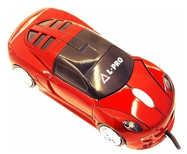 Мышь L-PRO ZL-67/1235 Ferrari Red USB