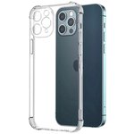 Чехол для iPhone 13 Pro Max, силиконовый, прозрачный - изображение