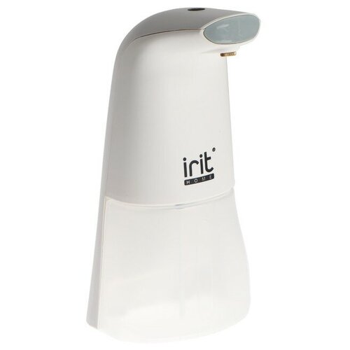 Диспенсер Irit IRSD-04, для антисептика, настольный, сенсорный, 0,3 л, 3хАА, белый