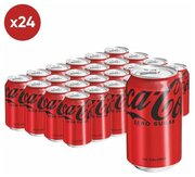 Газированный напиток Coca-Cola Zero Sugar (без сахара), 0,33 л, 24 шт