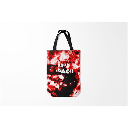 фото Сумка-шоппер / 31х42 см / рок / papa roach blood rock style burnettie