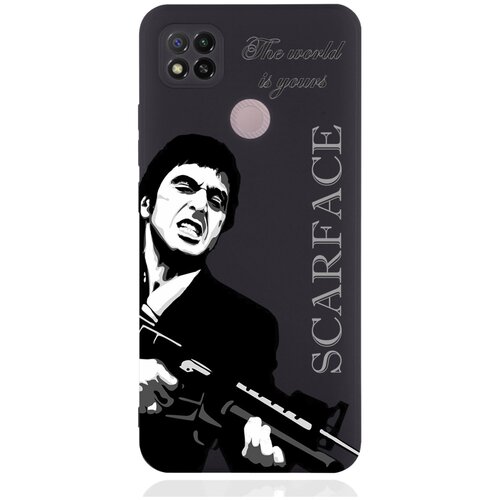 черный силиконовый чехол musthavecase для xiaomi 12 lite scarface tony montana лицо со шрамом для сяоми 12 лайт Черный силиконовый чехол MustHaveCase для Xiaomi Redmi 9C Scarface Tony Montana Лицо со шрамом для Сяоми Редми 9С