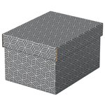 Короб для хранения Esselte, размер S, 3 шт/уп., серый - изображение