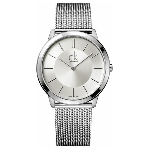 Наручные часы CALVIN KLEIN Minimal, серебряный, белый