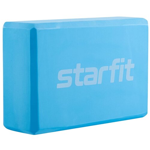 Блок для йоги STARFIT Core YB-200 EVA, 8 см, 115 гр, 22,5х15 см, фиолетовый пастель