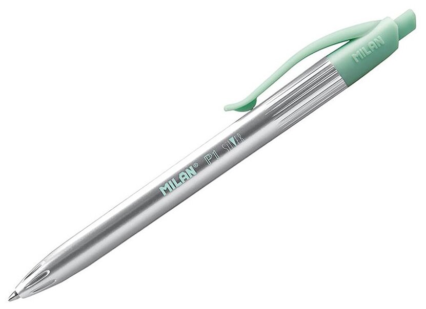 Шариковая ручка MILAN Silver (зеленый)